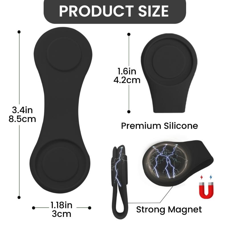 Golf Flexible Silicone Hat Clip Strong Magnetic Designs Ensures Secure Golf Marker Suitable for All Golf Hat Styles