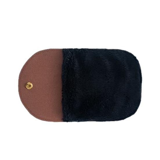 

Shoe Shine Glove Snap-On Roll Storage Shoe Polish Applicator Glove Professional Shoe