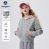 Navigare Girls' Hooded Sweatshirt Jacket