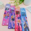 12Pcs Kpop Demon Hunters Huntrix 2B Pencils Set Wood Graphite Sketch Pencils Smooth Writing for School Office Drawing Sketching