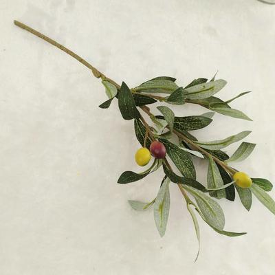 Artificial Fake Olive Leaves Olive Tree Branches Green Leaf Plants Home Deco