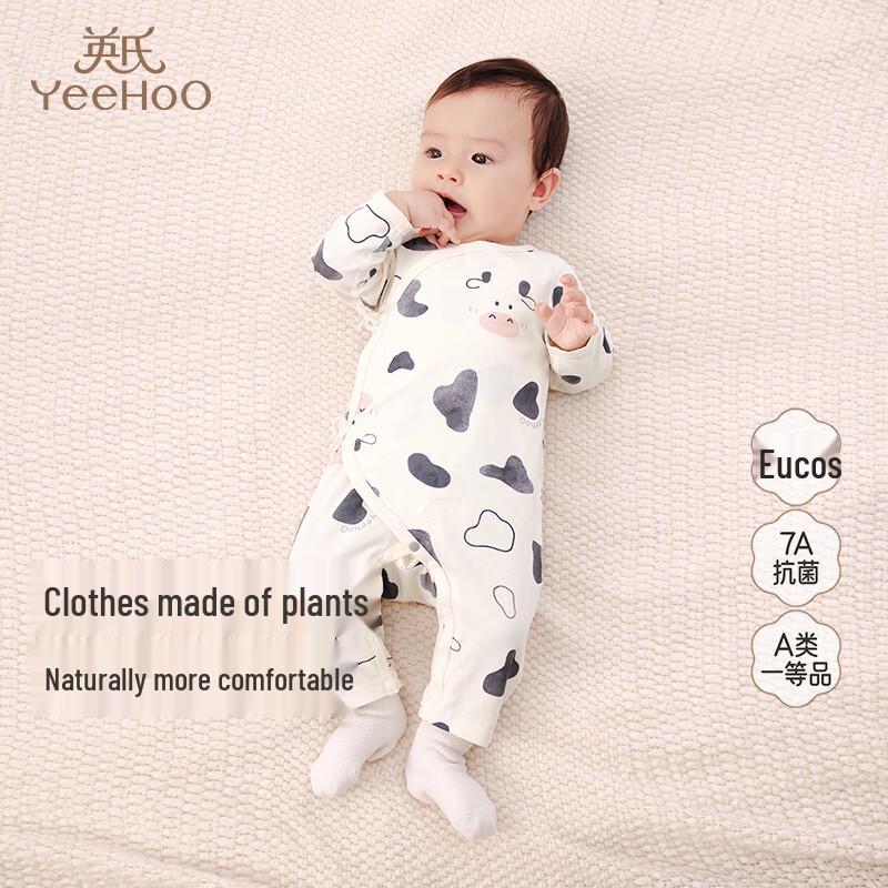 YEEHOO Baby 7A Antibacterial All-Season Long-Sleeve Romper