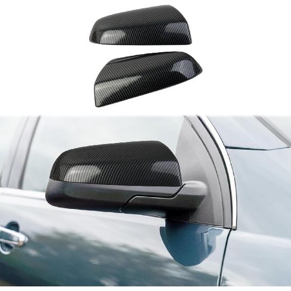 

Korlot Carbon Fiber Style Side Door Mirror Cover Molding Trim Accessories for Pontiac G8