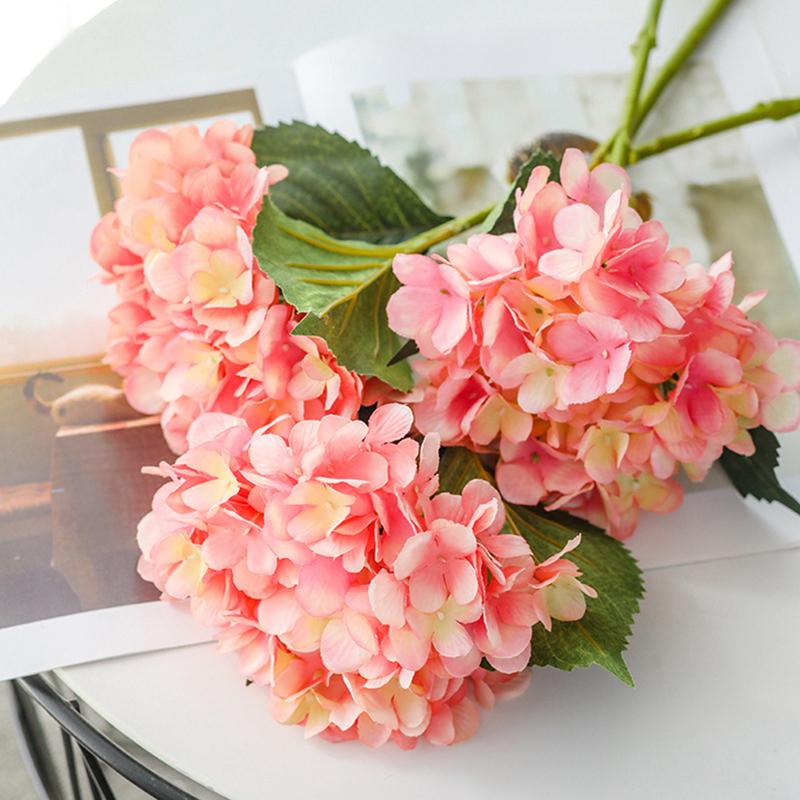 Artificial Peony Hydrangea Flower Home Wedding Party Valentines Day Floral Decor