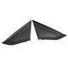 Rear View Mirror Triangle Plate Trim 9647011377 Door Mirror Corner Molding Cover Replacement for Citroen C4 2004 to