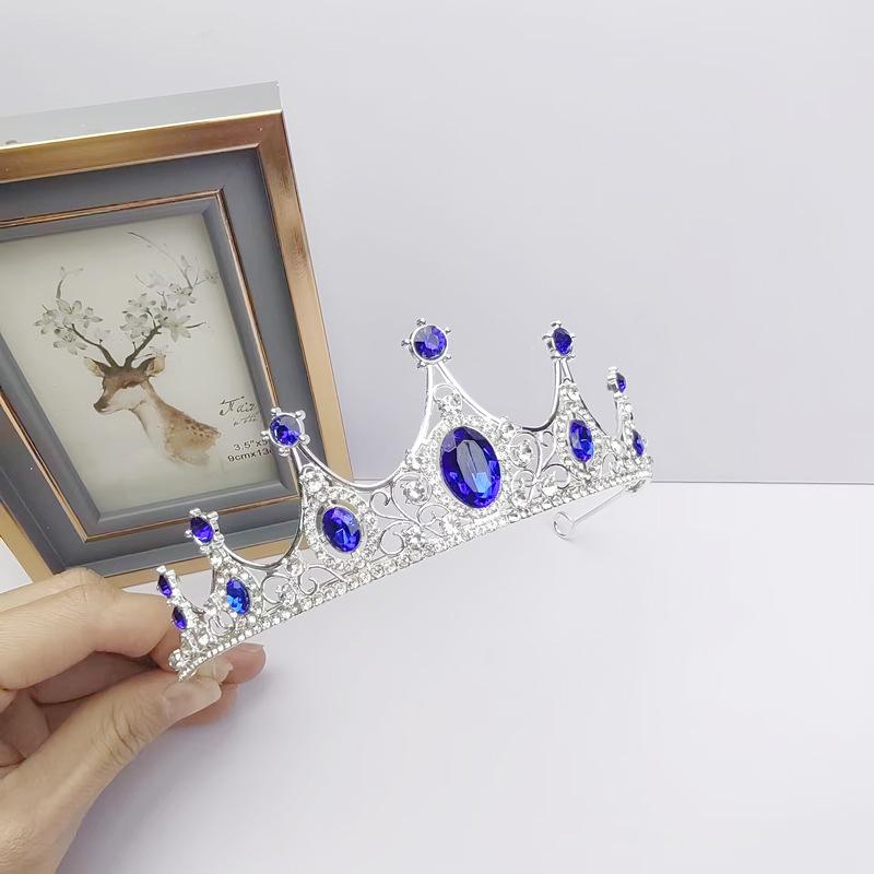 Bridal Jewelry Alloy Tiara Girls Birthday Gift Hair Accessories Girl Crown Fashion Headband Princess Crown