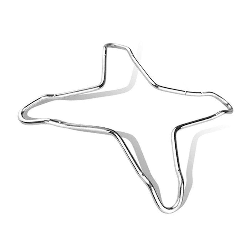 

2 Pieces Universal Stove Anti-skid Stand Holder Burner Pot Bracket Iron Wire Rack Cooking Cookware Tool Kitchen Camping