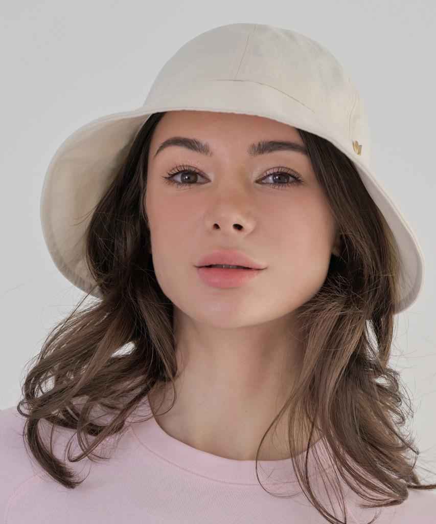 Koipeu Peach Cotton Bucket Hat Cf091Ht116