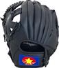 UNIX (UNIX) MIKEL SMITH Soft Baseball Glove, General Soft Baseball Glove, Black (1), Right-Handed Throw (LH) BG8035