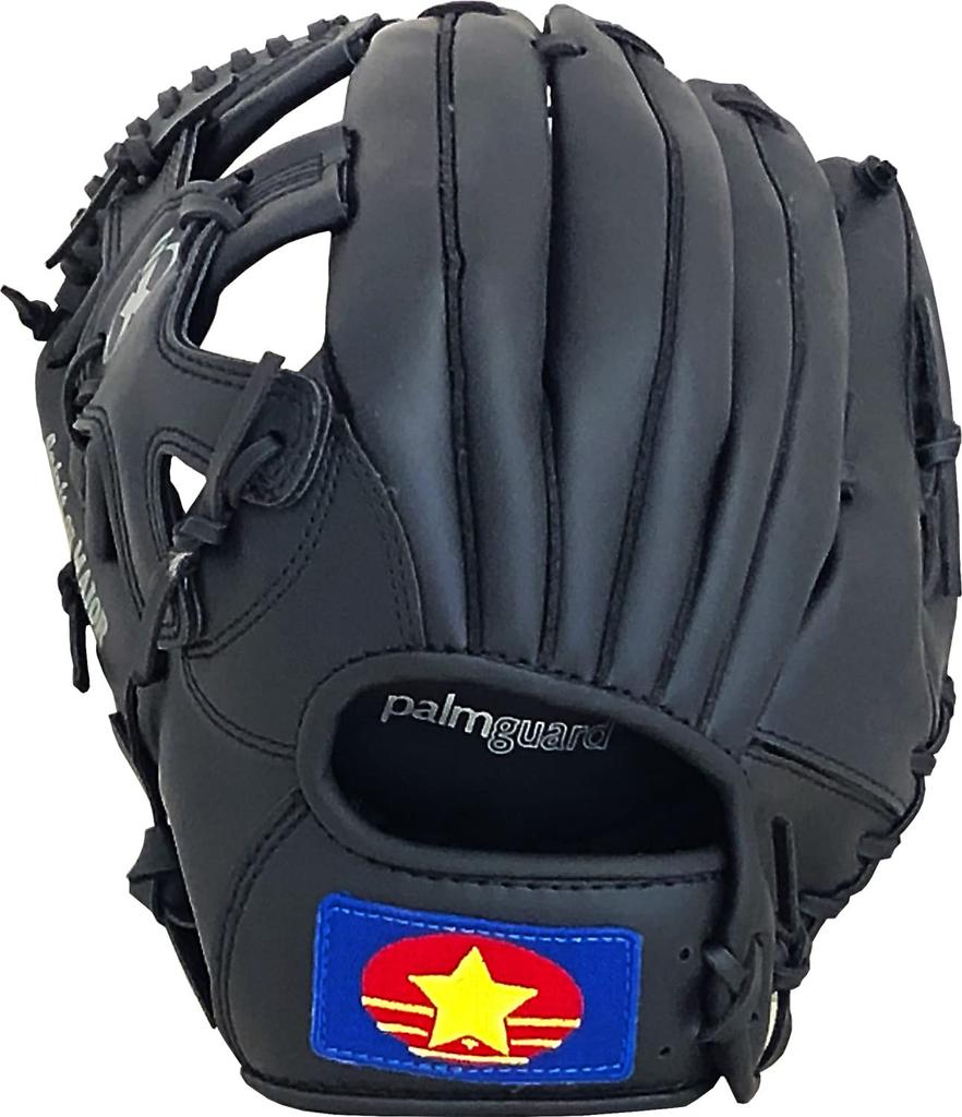 UNIX (UNIX) MIKEL SMITH Soft Baseball Glove, General Soft Baseball Glove, Black (1), Right-Handed Throw (LH) BG8035