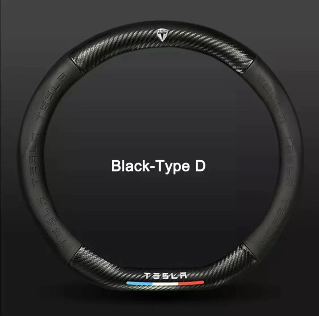 ALC1 Car Steering Wheel Cover For Tesla Model 3 S Y X Roadster 2019-2025 Auto interior Steering Wheel Accessories