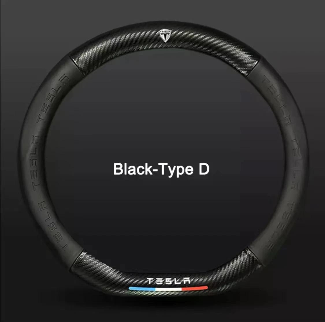 

Car Steering Wheel Cover For Tesla Model 3 S Y X Roadster 2019-2025 Auto interior Steering Wheel Accessories
