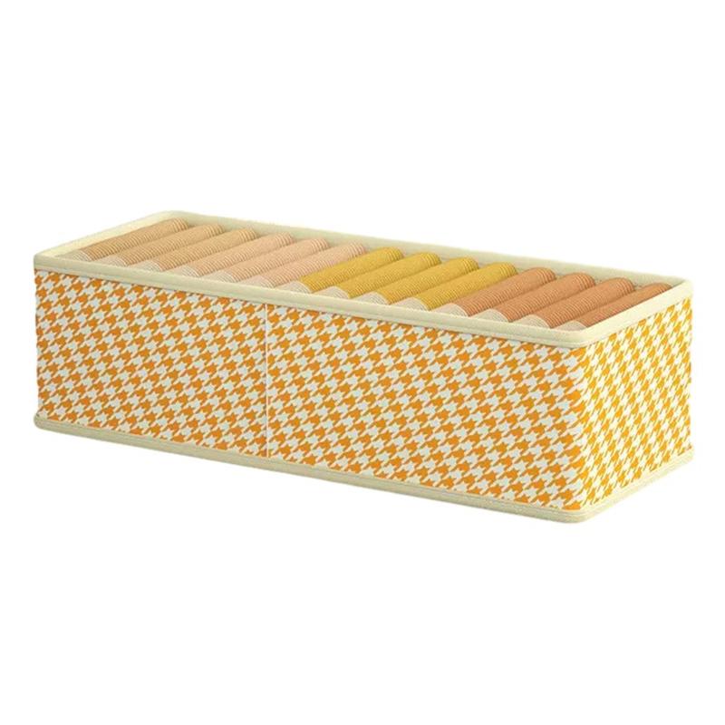 

JJTZ 40x10x10cm Pattern Design Storage Cube Organizer Folding Cloth Box Container B