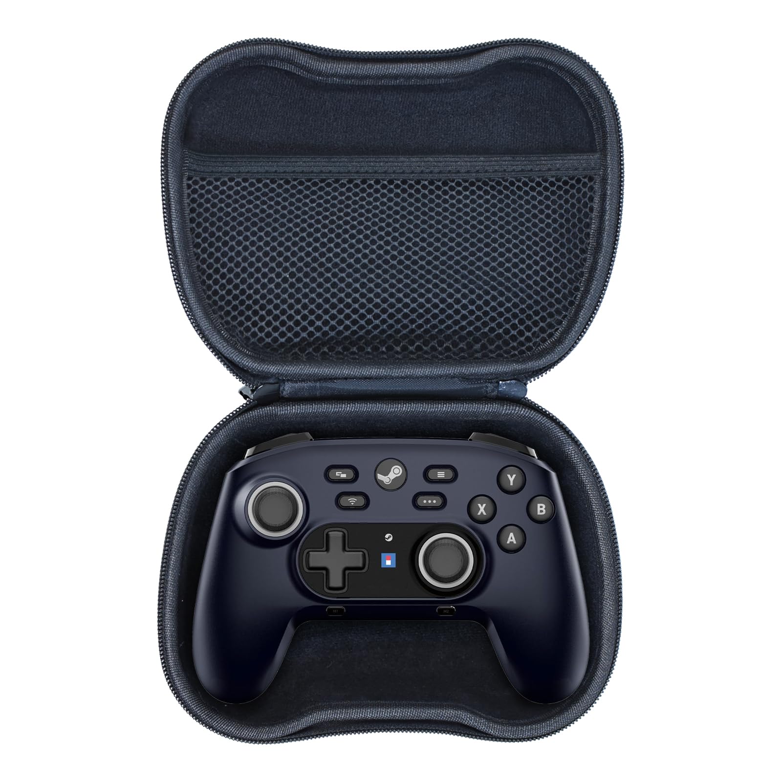 

Портативный жесткий чехол для беспроводного контроллера Hori Wireless Horipad для Steam - Легкий, Полная защита, Пыленепроницаемый (Только случай)