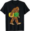 Bigfoot Pineapple Men Women Sasquatch Tropical Food Lovers Gift Unisex Unisex T-Shirt