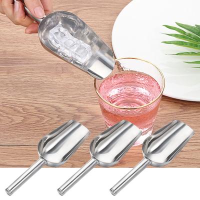 1PC Multi-function 8-inch Ice Shovel 6-inch Ice Clip Party Candy Cake Clip Flour Grain Food Buffet BBQ Home Kitchen Ice Tongs