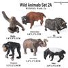 Children's Mini Simulation Pet Kitten Set: Yellow, Orange, and Tabby Cat Toy Ornaments