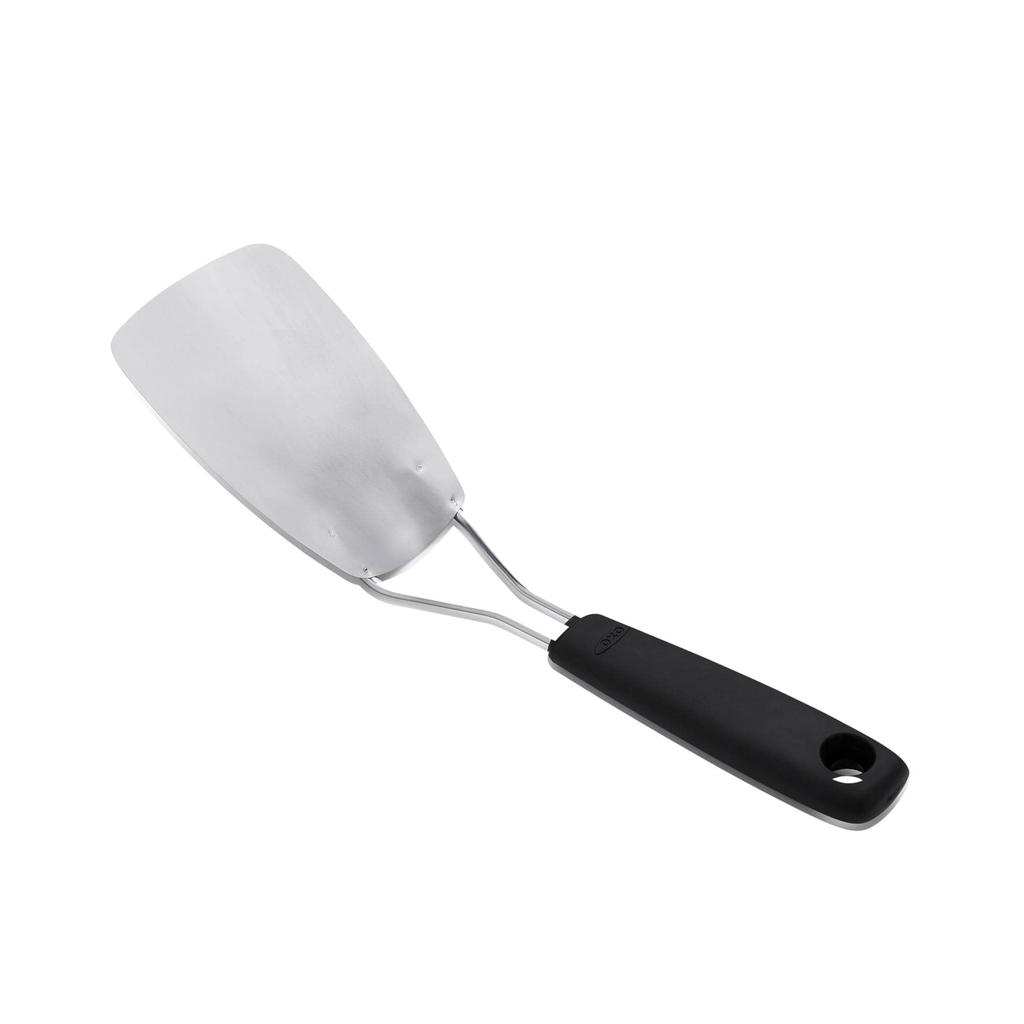 OXO Stainless Steel Soft Turner Thin and easy to dishwasher - use, safe.
