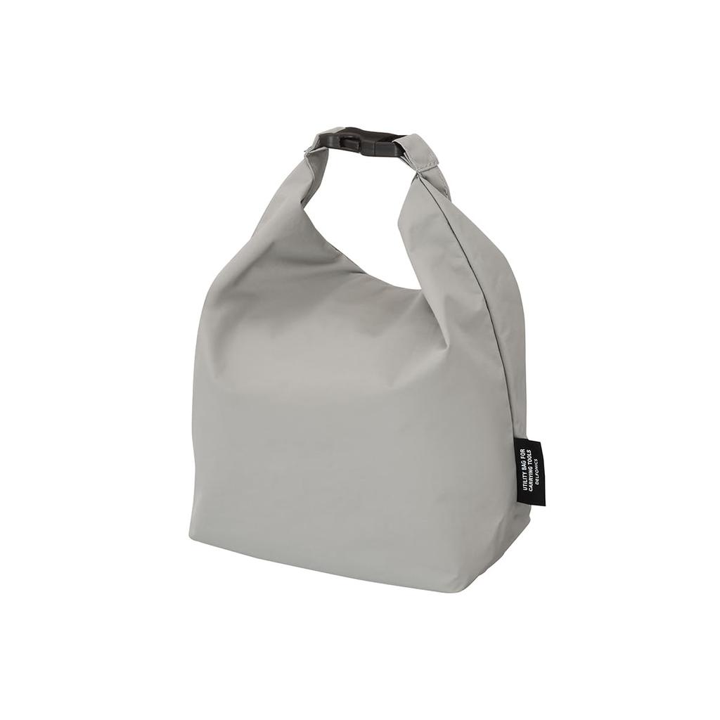 Delfonics Women's Handbag with Inner Carrying Studs and Roll-Top (Light Blue)