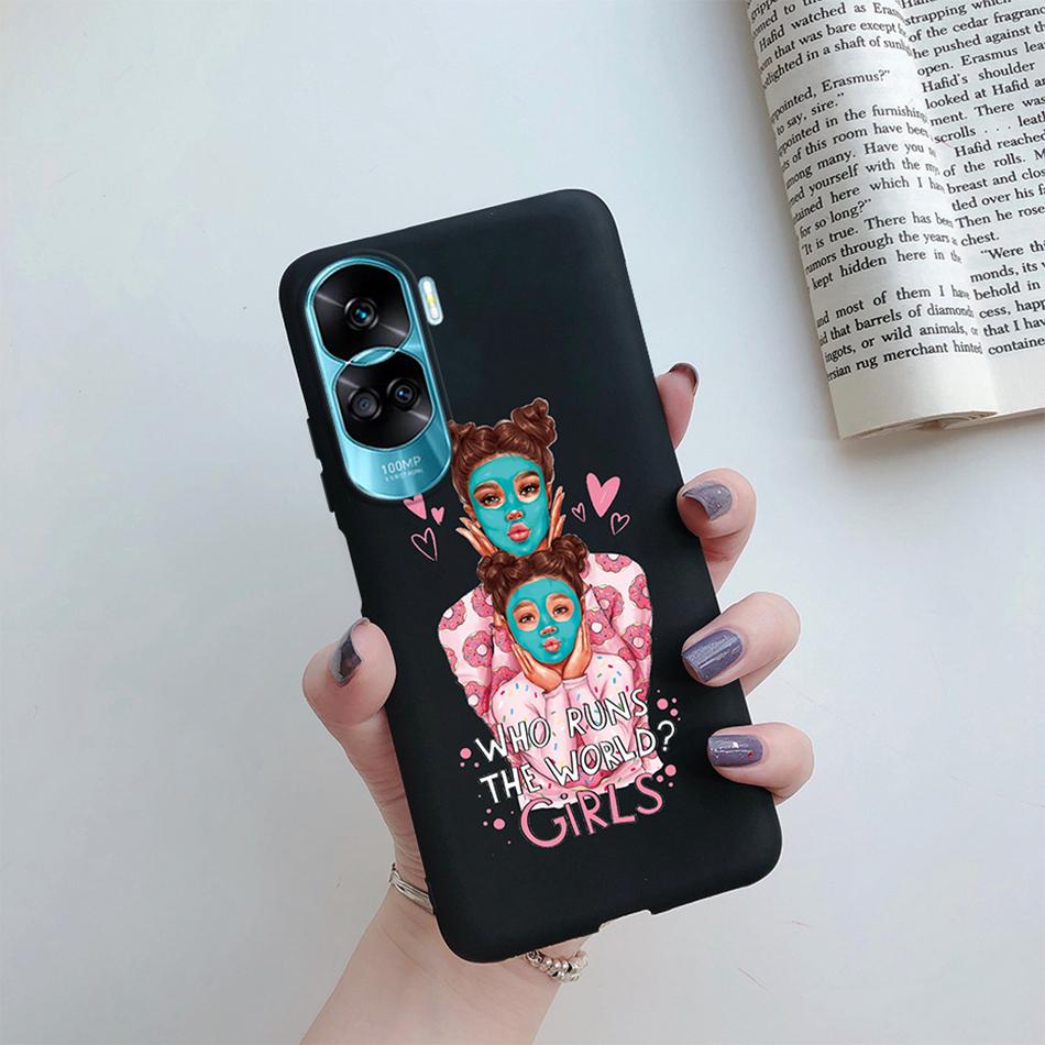 For Huawei Honor 90 Lite Case Honor90 Lite Soft Silicon Super Mom Baby Fashion Girls Back Cover for Honor 90 Lite 5G 6.7" Fundas