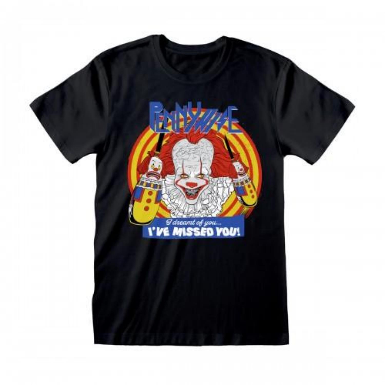 

It Unisex Adult Missed You T-Shirt S чёрный