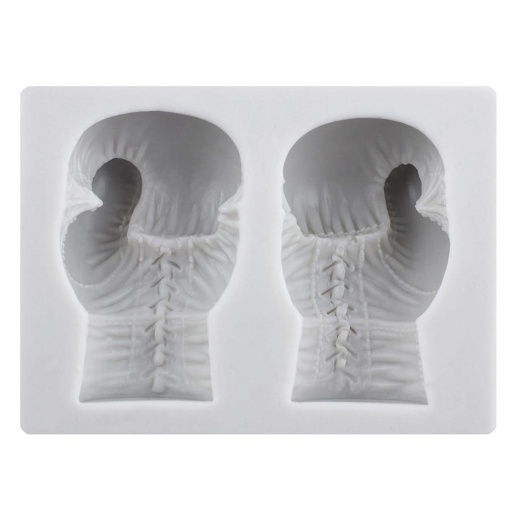 Boks Sport Formy Silikonowe Forma Fondant Rękawica Bokserska Narzędzia do Dekoracji Ciast Topper na Babeczki Czekolada Cukierki Rzemiosło Pasta Gumowa Glinka Polimerowa