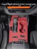 For Toyota Highlander Car Interior Accessories Decoration Center Console Silicone Mat Door Armrest Pad  Interior Upgrade