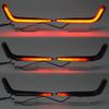 Smoked Red LED Reflector Tail Brake Signal Light for Honda Civic Hatchback 17-22