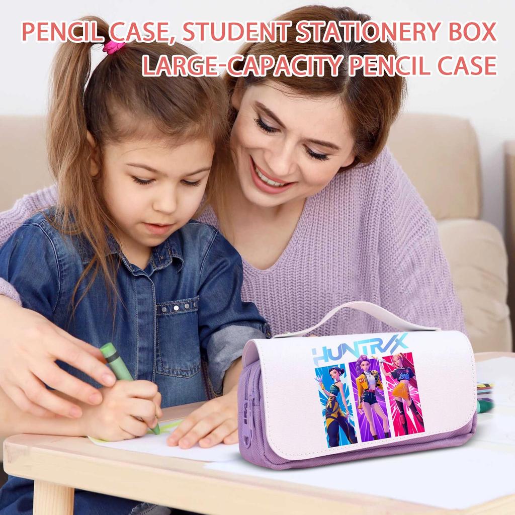 Witch Hunters Pencil Case Student Stationery Box Large Capacity Pencil Case