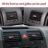 Car Front Dashboard Air Conditioner AC Vent Grille Slider Outlet Tab Clip Repair Kit For VW Volkswagen Golf 5 Sagitar Jetta