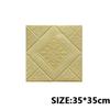 1/5/10Pcs 35*35cm Wallpaper Brick 3D Wall Sticker Foam Self Adhesive DIY  Living Room Decor Waterproof Paper