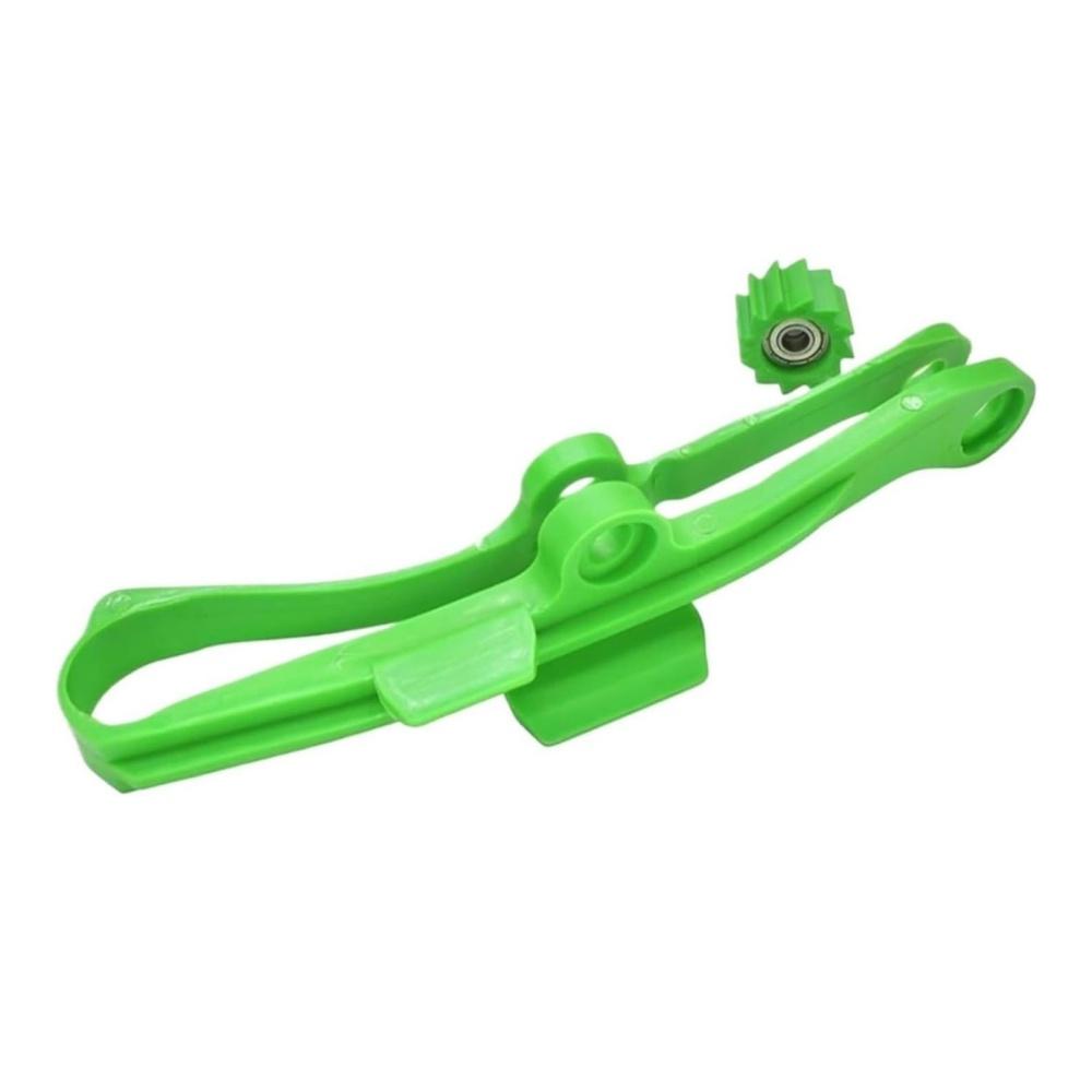 Green Chain Slider Guard Protection Pads For Kawasaki KX250F KX450F 2006-2015