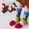 5Pairs/Set Christmas Children's Socks For Girls Boys Winter Kids Socks New Year Cartoon Cute Festive Socks For 2-12 Years Girl