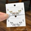 Versatile Pearl Bow S925 Silver Needle Minimalist Retro Earrings Set