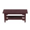 1Pc 1/12 Dollhouse Kitchen Room Furniture Dining Wood Table For Doll House