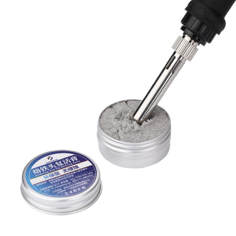 Electric Soldering Iron Tip Refresher Clean Paste for Oxide Solder Tip Head Resurrection Cream Welding Repair Tools