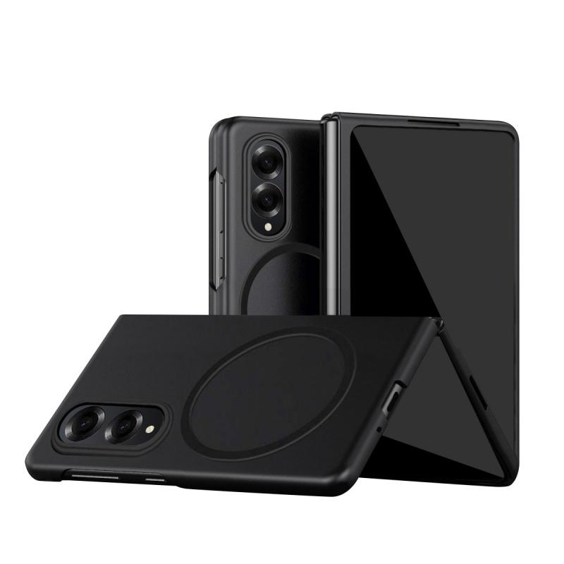 Magnetisches Ultra-Dünnes Hartes Faltcase für Samsung Galaxy Z Fold8 Breite Kabellose Ladeabdeckung