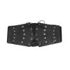 Delicate Stretch Waist Belt Women Elastic Corset Stretch Rope Belt Wide Corset for Banquet Shirt Blouses Coat Decor