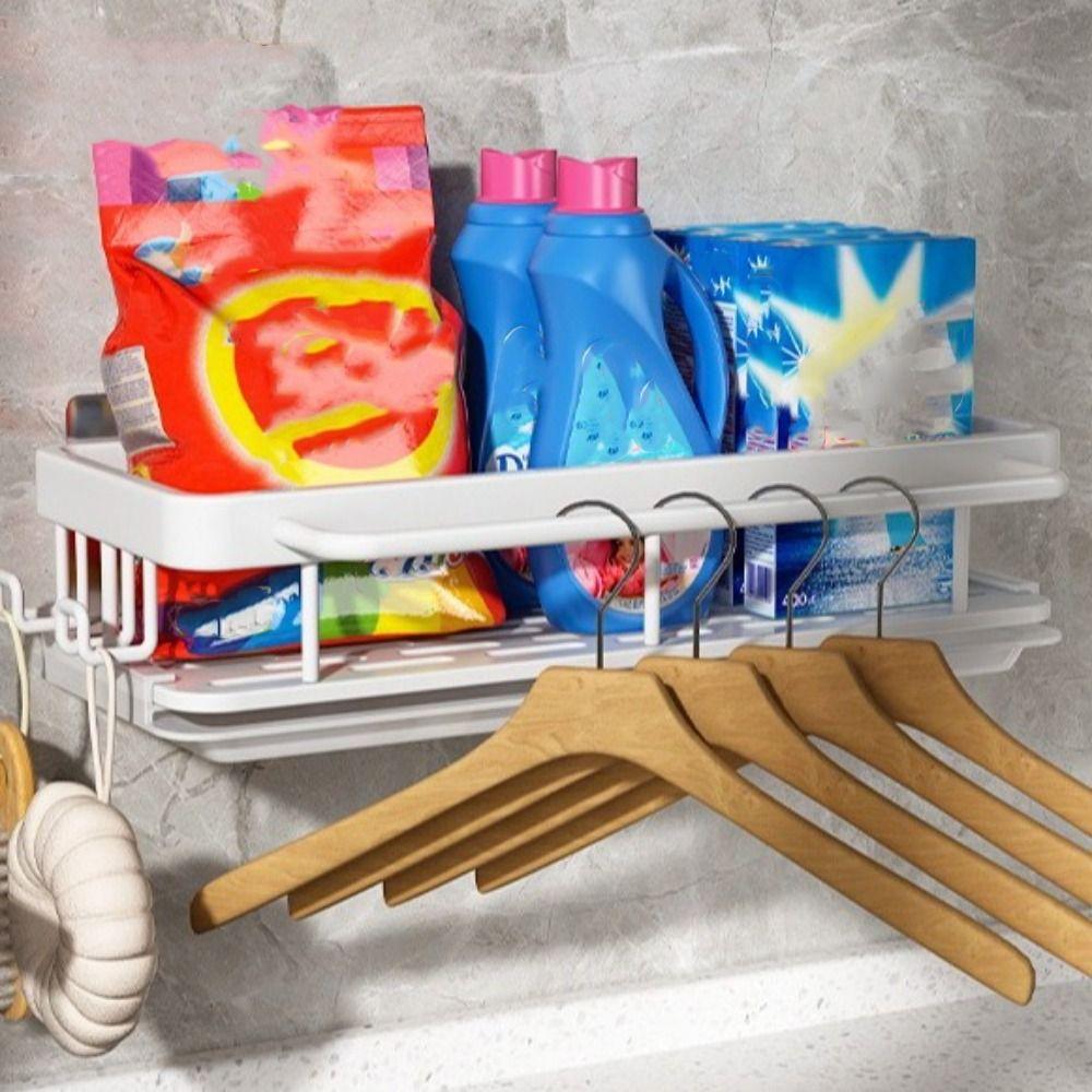Aluminum Kitchen Storage Rack with Tray Storage Organizer  Household Organization