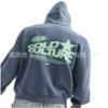 Oversized Hooded Sweatshirt Men Women Fashion Letter Print Loose Fit Fall Casual Wear