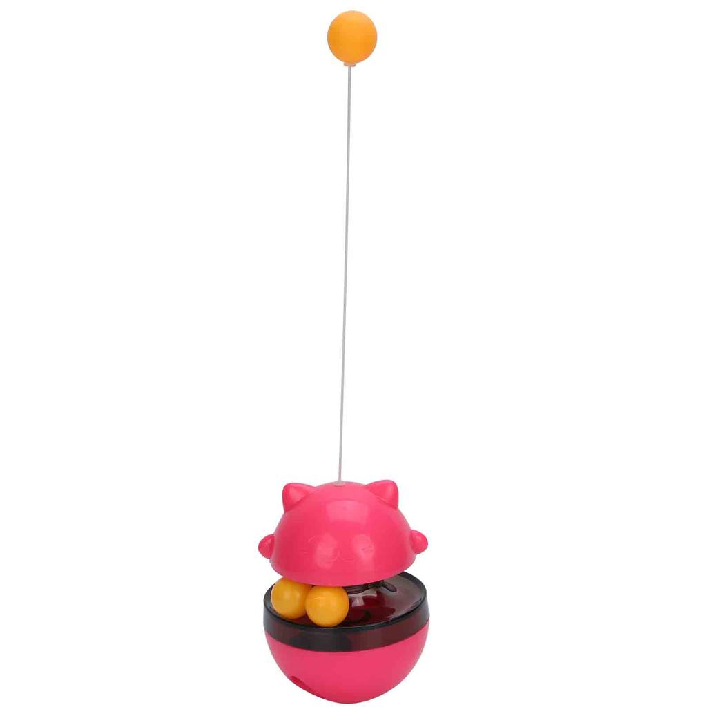 Pets Cats Leaking Food Dispenser ABS Rolling for Tumbler Ball Training Interactive Toys
