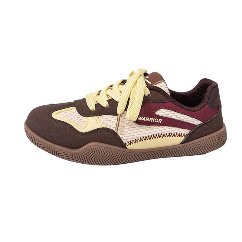 Pull Back, Breathable and Lightweight Shoes, Thick-soled Retro Sports Women's Shoes, Minimalist Style Soft-soled German Training Shoes Wholesale