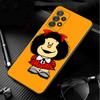 Phone Coque Mafalda Girl For Samsung Galaxy A51 A71 A31 A41 A72 A52 A12 A21s A02s A32 4G A33 A22 A53 A52s 5G A13 A23 Cover
