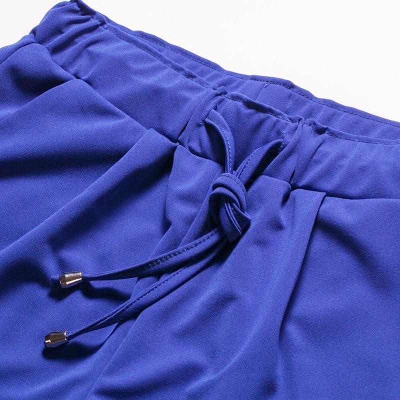 Comfortable Women Harem Pants Long Trousers With Drawstring And Breathable Fabric