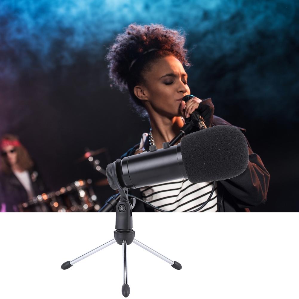 USB-Kondensatormikrofon für Computer KTV Live-Übertragung Aufnahmestudio Gesangsaufnahme