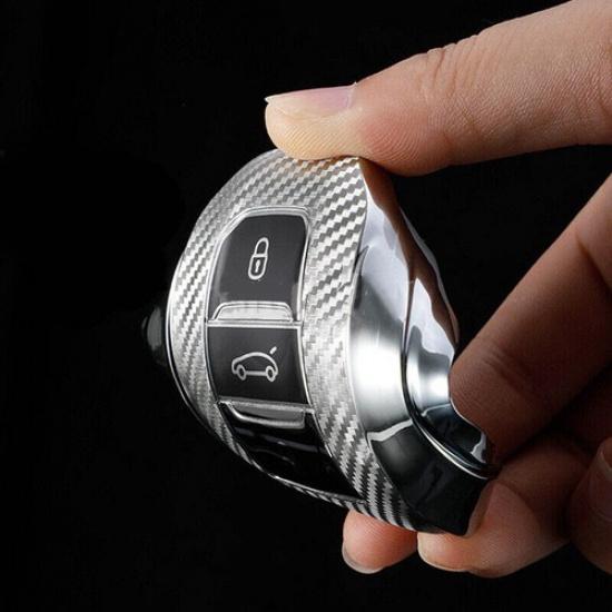 Carbon Texture Red TPU Key Fob Case Cover For Lexus IS GS RX ES NX LS RC LX E200