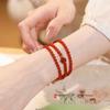 Hongwansha's Official Flagship Store Offers Exquisite and Beautiful Niche Women's Bracelets Made of Pure Natural Red Agate Beads