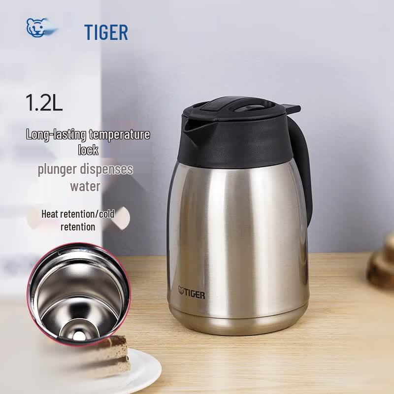 Tiger 1.2L Vacuum Insulated Thermal Pot