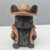 Bulldog Statue Französische Bulldogge Sammlerfiguren Statue Harzskulptur Heimdekoration Couchtisch-Accessoires für Schlafzimmer