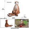 Kids' Cognitive Animal Models: Lemur, Meerkat, Capybara, Orangutan, Eagle, Maned Wolf, Gecko Toy Set